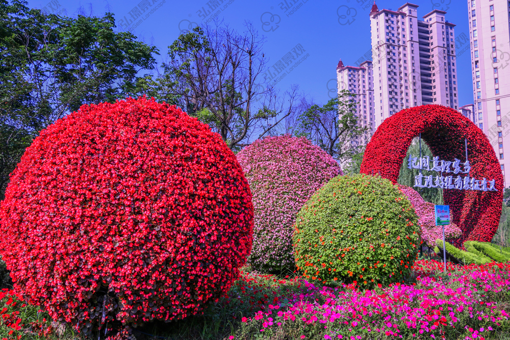 江苏淮安立体花卉景观建设项目(图3)