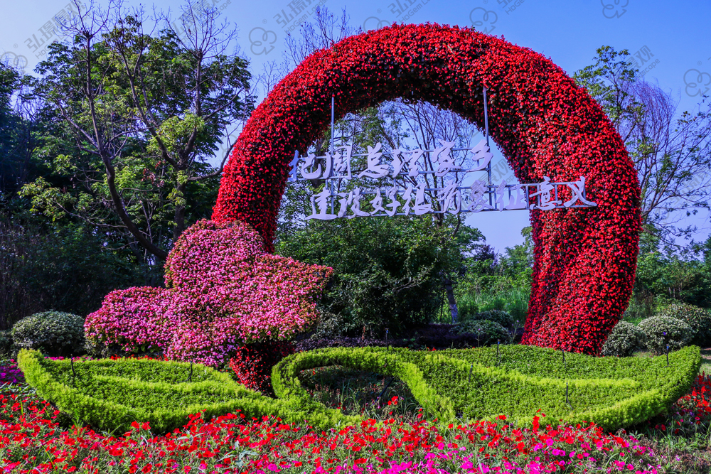 江苏淮安立体花卉景观建设项目(图4)